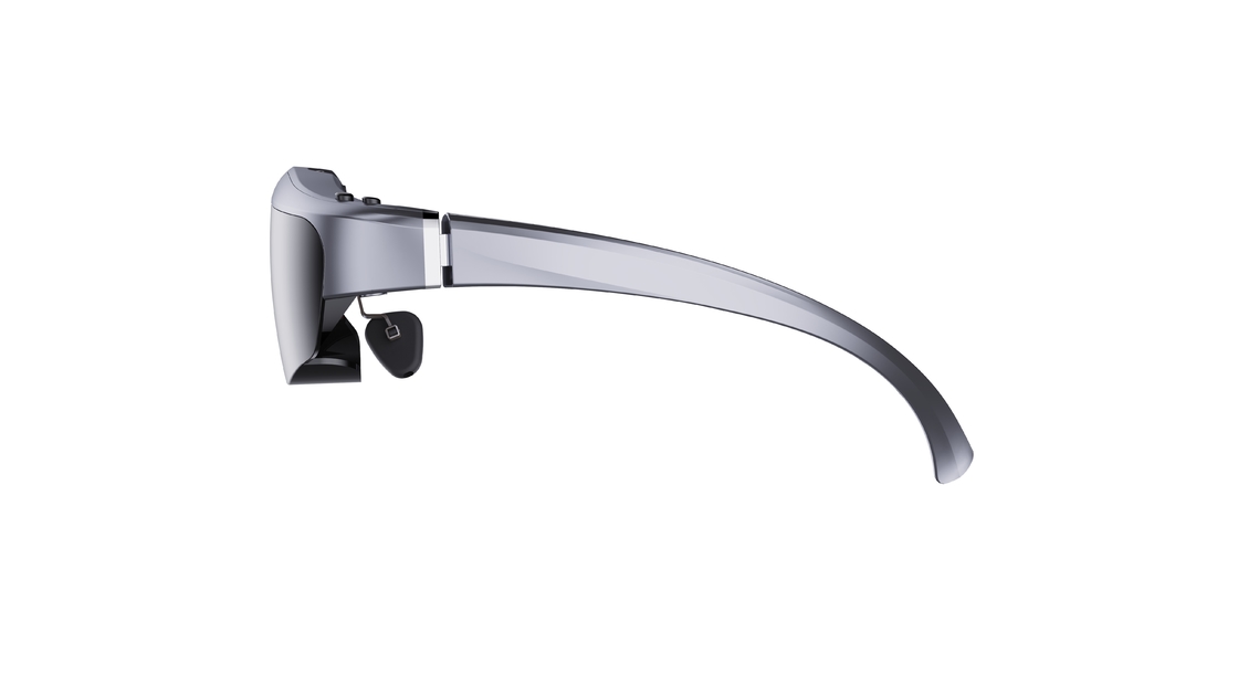 ENMESI V50 AR/VR स्मार्ट चश्मा OLED 3000 Nits 1080P हेड माउंटेड डिस्प्ले USB-C के साथ