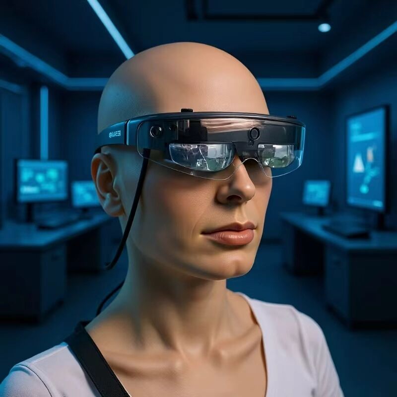 1080P OLED एआर स्मार्ट ग्लासेस 43° FOV और 3000nits ब्राइटनेस के साथ इमर्सिव ऑगमेंटेड रियलिटी अनुभव के लिए