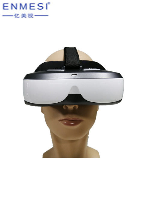 वीडियो के लिए Android 5.1 VR 3D VR चश्मा 1080P LCD Sreen एडजस्टेबल प्यूपिल डिस्टेंस
